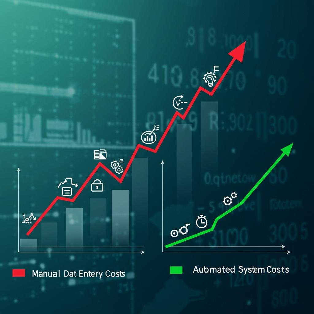 The Hidden Cost of Manual Data Entry in Growing Businesses