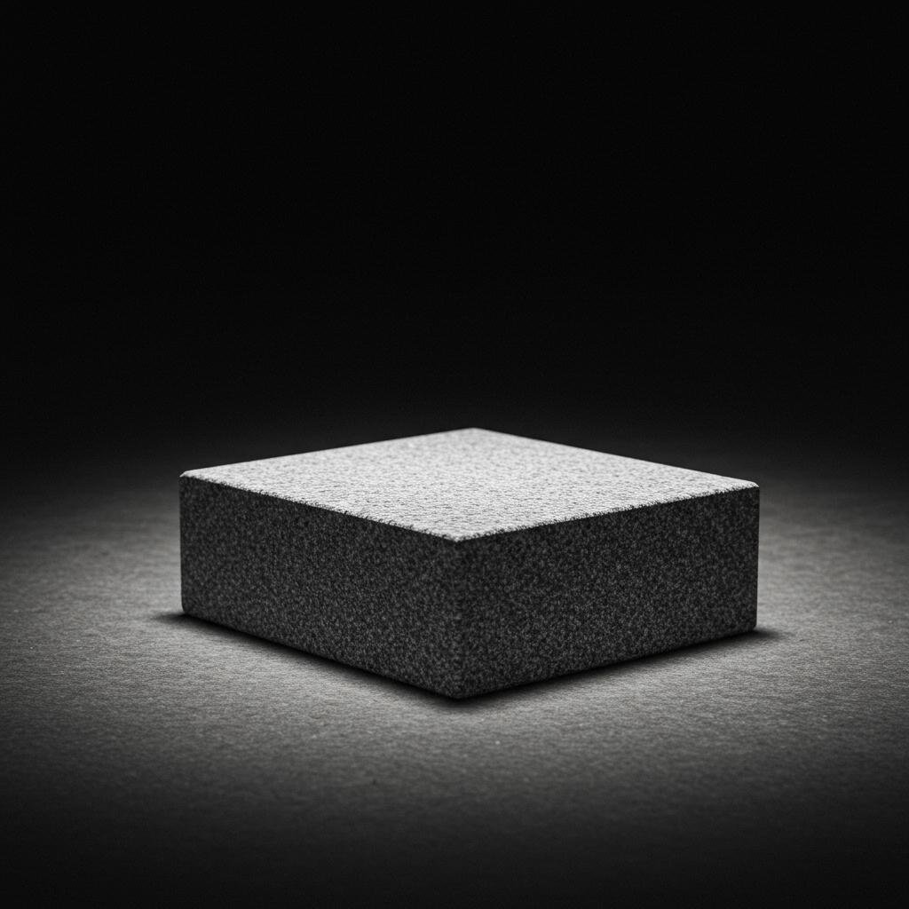 A solid granite cornerstone, symbolizing a well-architected, production-ready foundation for software.