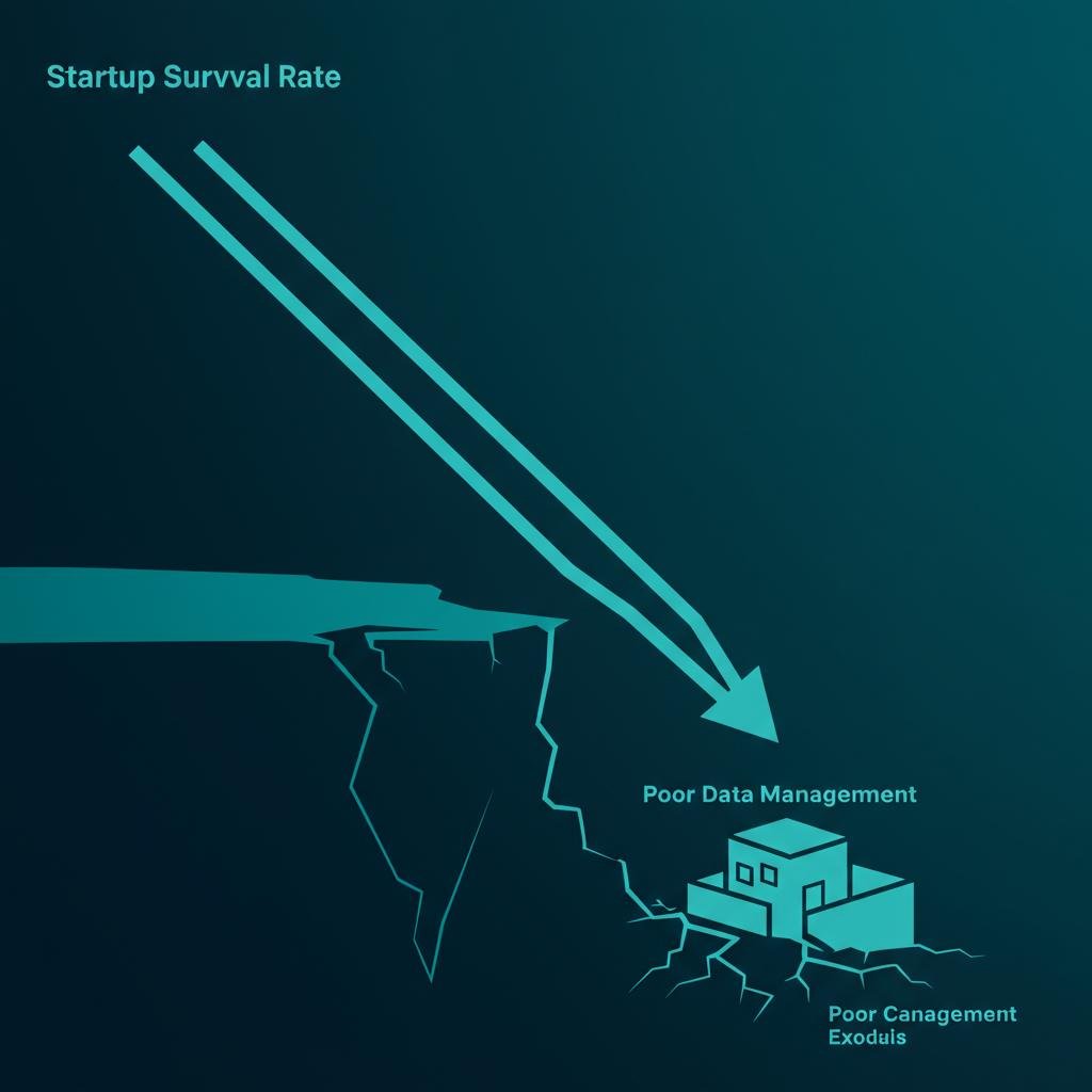 Why 70% of Startups Fail: The Hidden Cost of Poor Data Management